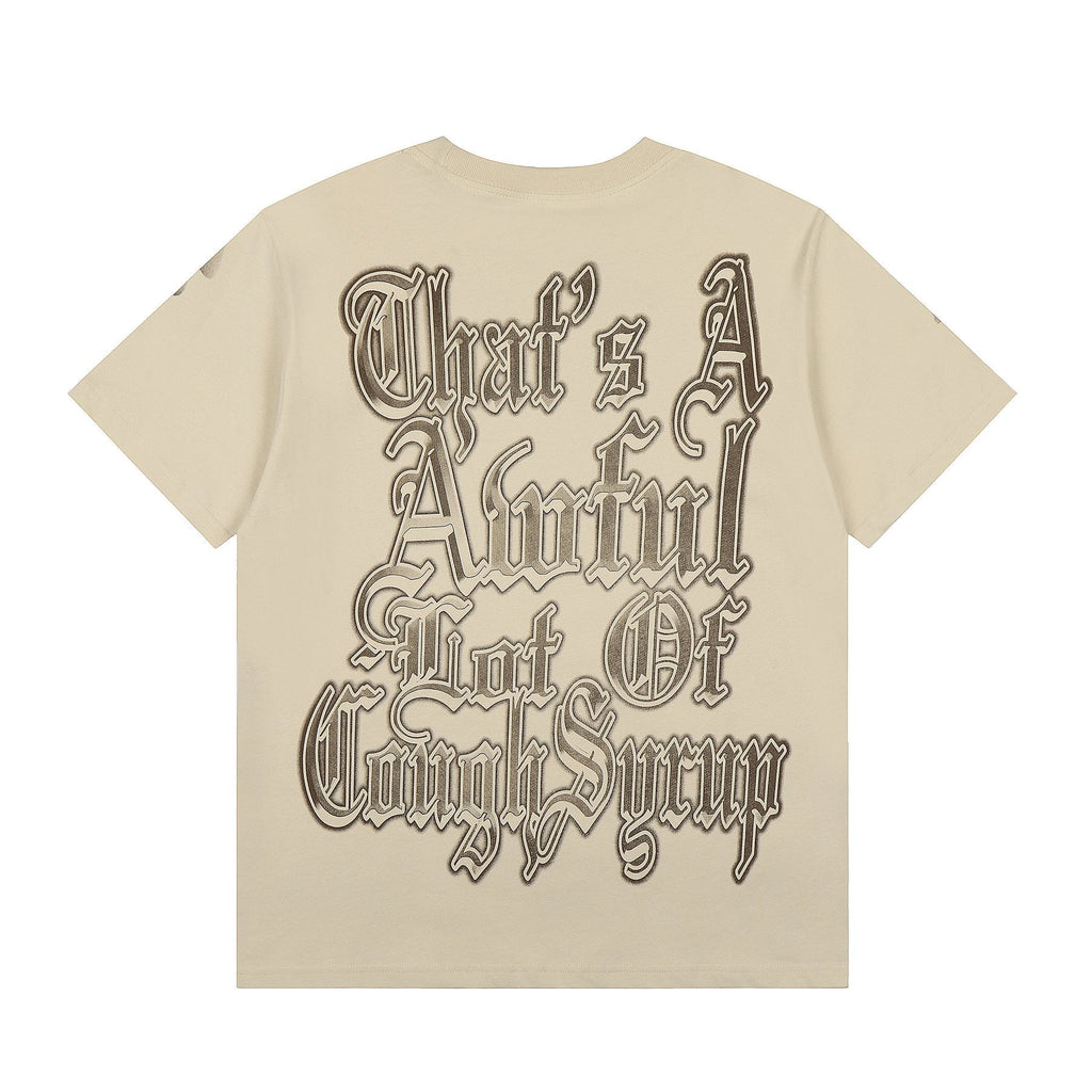 THAT'S A AWFUL LOT OF COUGH SYRUP Cherub Graphic T-Shirt ¡ª back