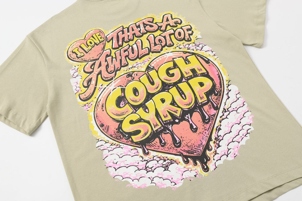 That's A Awful Lot Of Cough Syrup Cupid Graphic T-Shirt ¡ª front