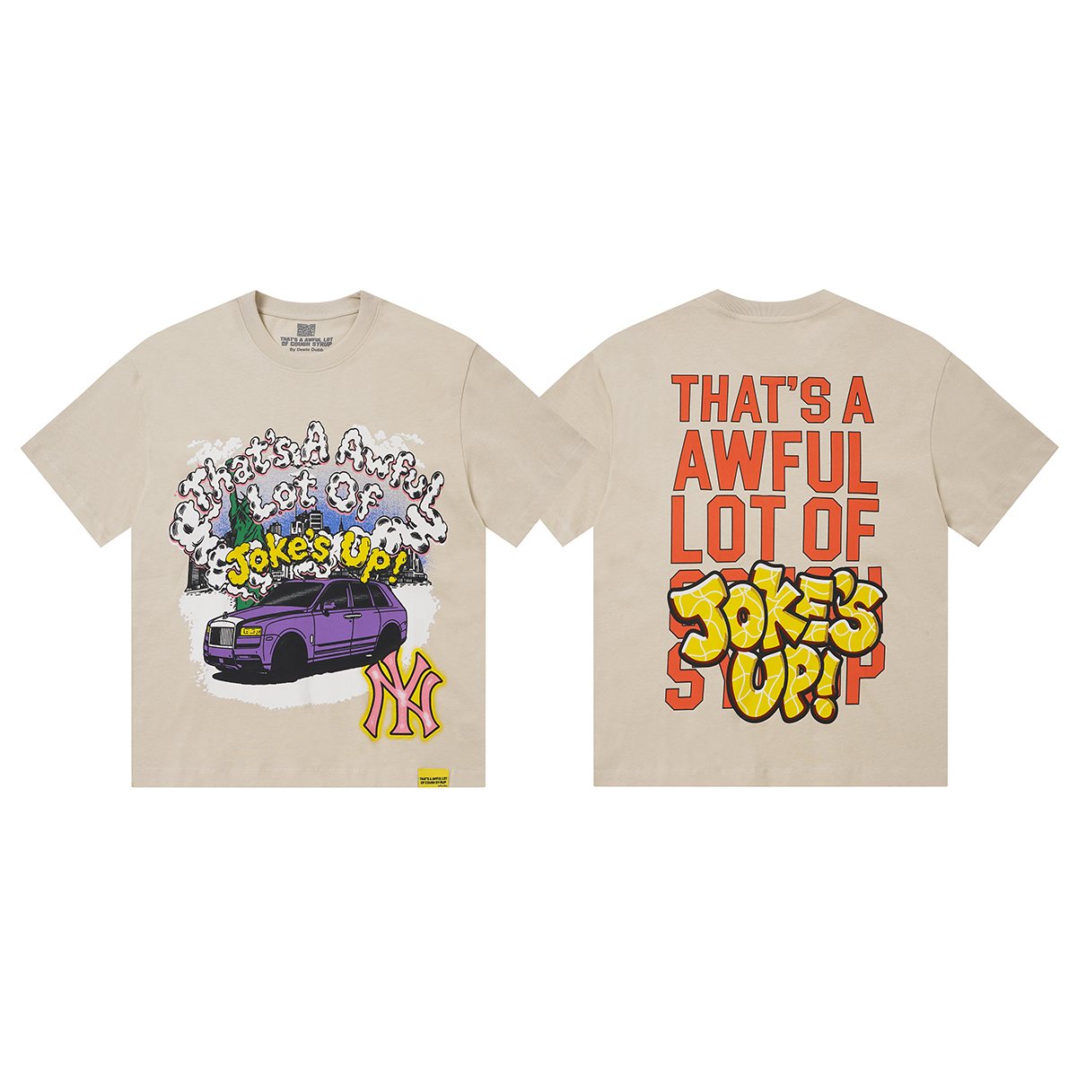 THAT'S A AWFUL LOT OF COUGH SYRUP Car Graphic T-Shirt ¡ª comparison